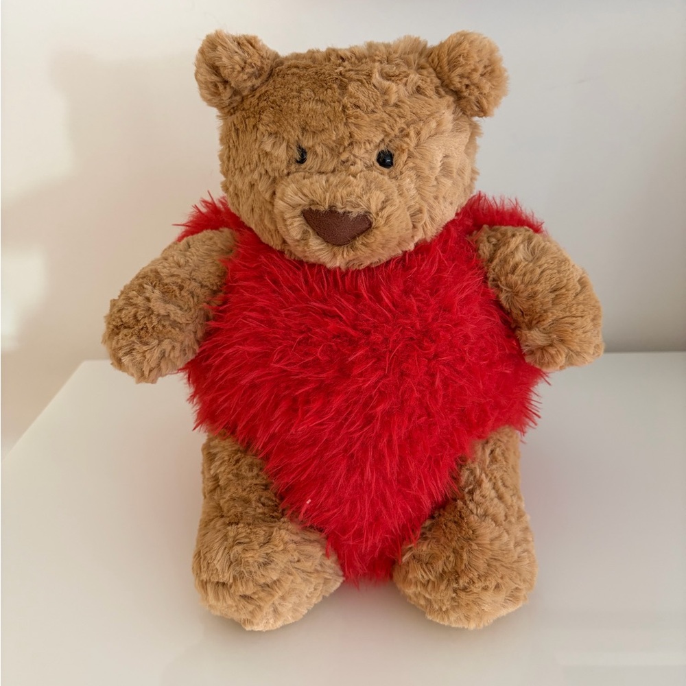 Jellycat Bartholomew Removeable Heart 2 in 1 Plush Toy